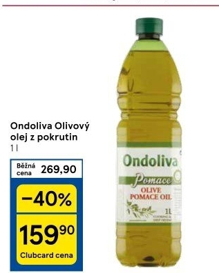 Olej z pokrutin Ondoliva