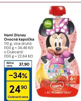 Ovocná kapsička Hami