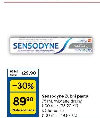 Pasta na zuby Sensodyne