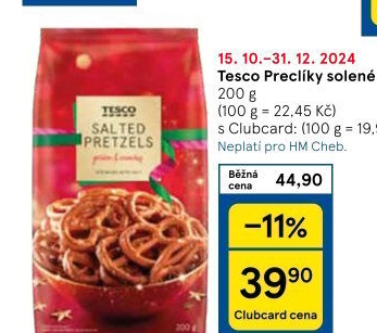 Preclíky Tesco