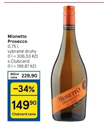 Prosecco Mionetto