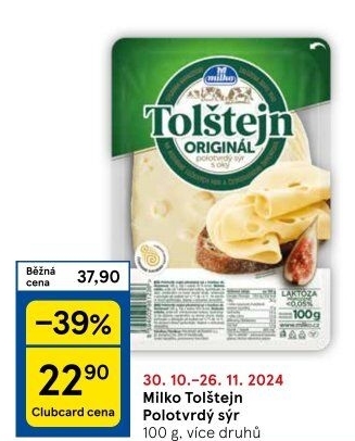 Sýr Tolštejn Milko