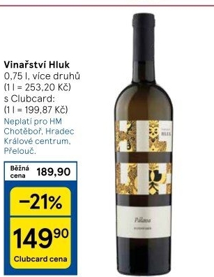 Vína Vinařství Hluk