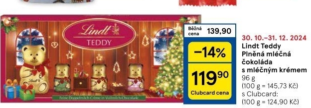 Adventní kalendář Lindt