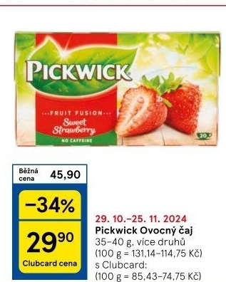 Čaj ovocný Pickwick
