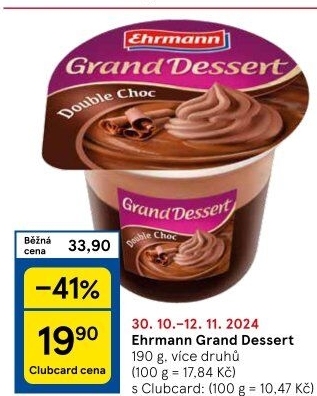 Dezert Grand Dessert Ehrmann