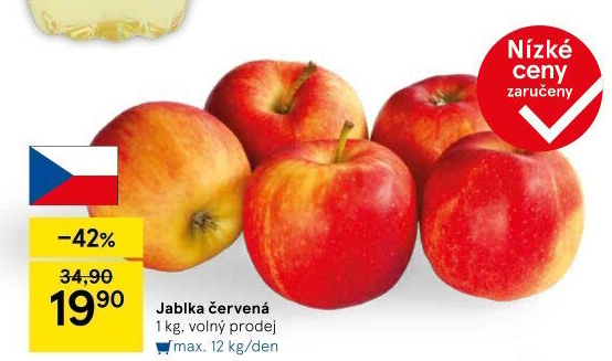 Jablka červená