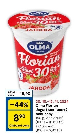 Jogurt smetanový Florian Olma
