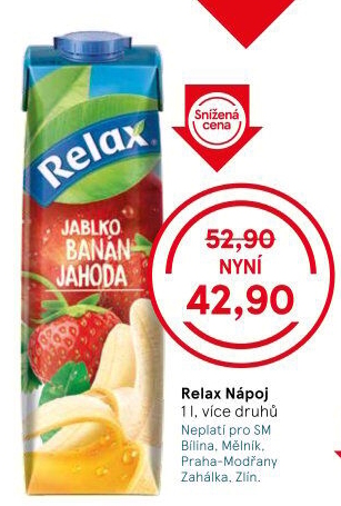Nápoj ovocný Relax