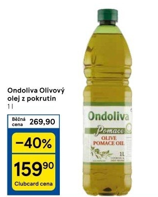 Olej z pokrutin Ondoliva
