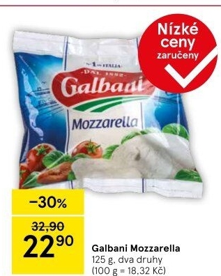 Sýr Mozzarella Galbani