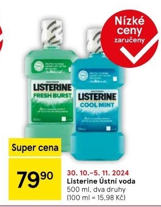 Ústní voda Listerine
