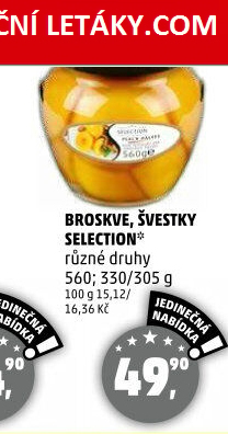 Kompot švestky Selection