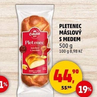 Pletenec máslový Odkolek