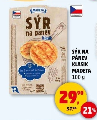 Sýr na pánev Madeta