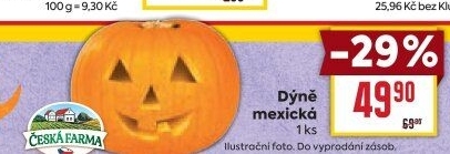 Dýně mexická Česká farma