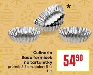 Formičky na tartaletky Culinaria Banquet