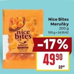 Meruňky sušené Nice Bites