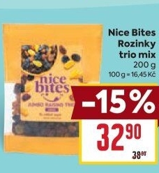 Rozinky trio mix Nice Bites