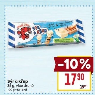 Sýr a křup Veselá kráva