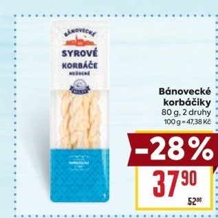 Sýr Korbáčky bánovecké Milsy
