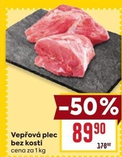 Vepřová plec bez kosti