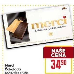 Čokoláda Merci