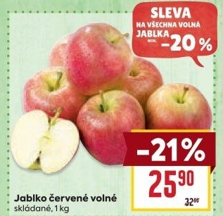 Jablka červená