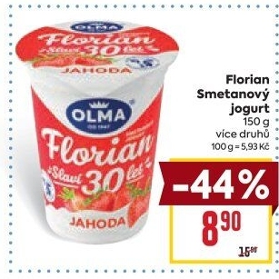 Jogurt smetanový Florian Olma