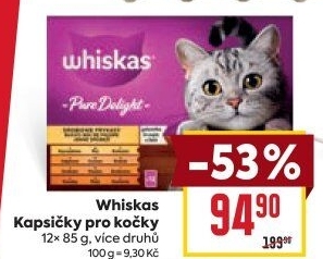 Kapsičky pro kočky Whiskas