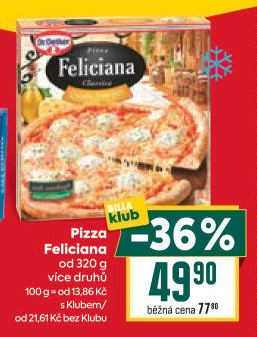 Pizza mražená FelicianaDr. Oetker