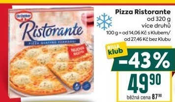 Pizza mražená Ristorante Dr. Oetker