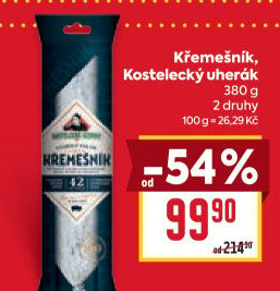 Salám Křemešník kostelecký Kostelecké uzeniny