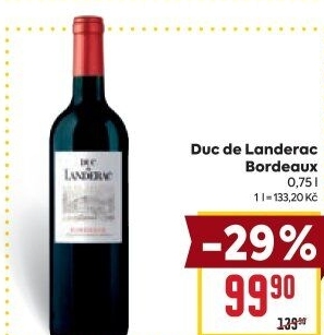 Víno Bordeaux Duc De Landerac