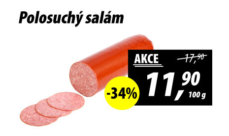 Polosuchý salám