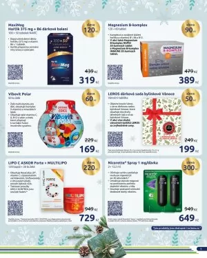 akční leták BENU Lékárna 1.11.2024-31.12.2024