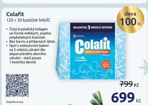 Doplněk stravy na klouby Colafit