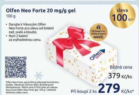 Gel proti bolesti a zánětu kloubů Olfen Neo Forte