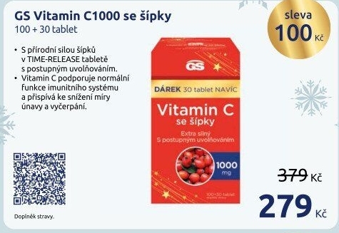 Vitamín C 1000 GS