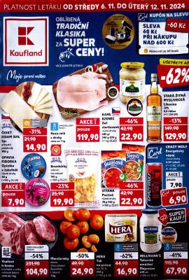 akční leták Kaufland 6.11.2024-12.11.2024