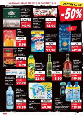 akční leták Kaufland 6.11.2024-12.11.2024