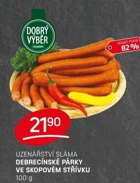 Debrecínské párky Prémium Dobrý Výběr