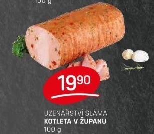 Kotleta v županu Sláma