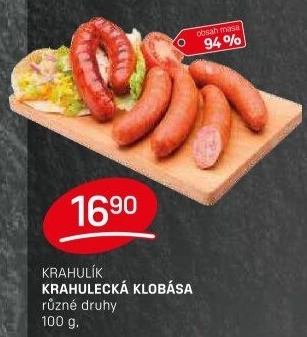 Krahulecká klobása Krahulík