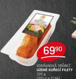 Kuřecí filety uzené Vodňanské kuře