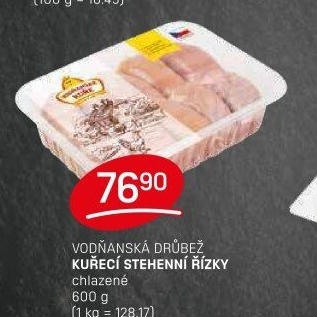 Kuřecí stehenní řízky Vodňanské kuře