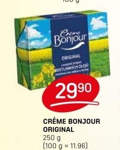 Margarín Créme Bonjour Rama