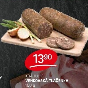 Tlačenka venkovská Krahulík