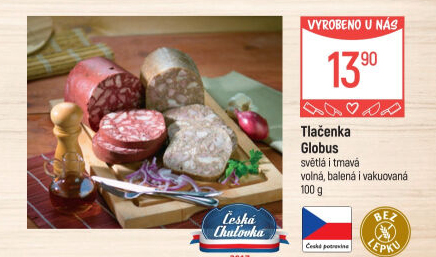Tlačenka světlá Globus