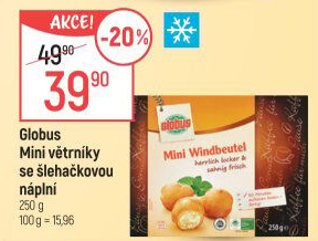 Minivětrníky mražené Globus
